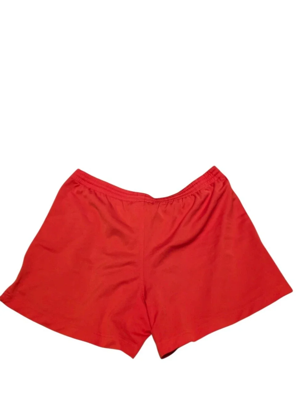 Kappa Red Embroidered Mud Flap Graphic Drawstring Athletic Shorts EUC Size L